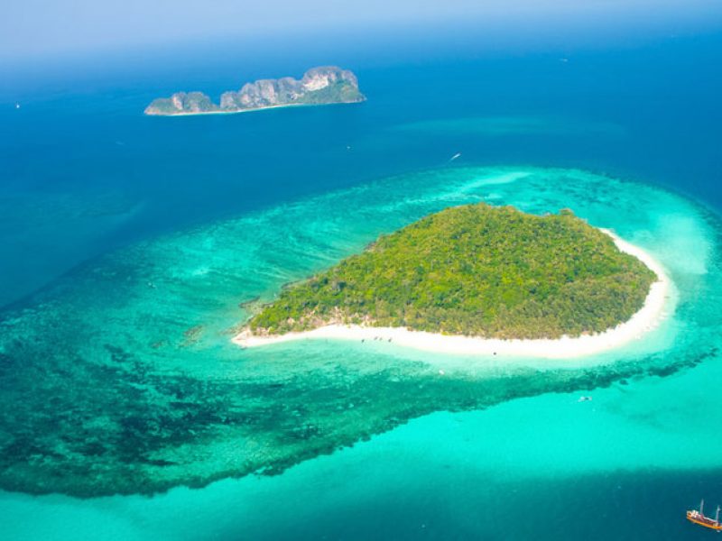 Phi Phi & Bamboo Island (Private speedboat charter 35PAX)